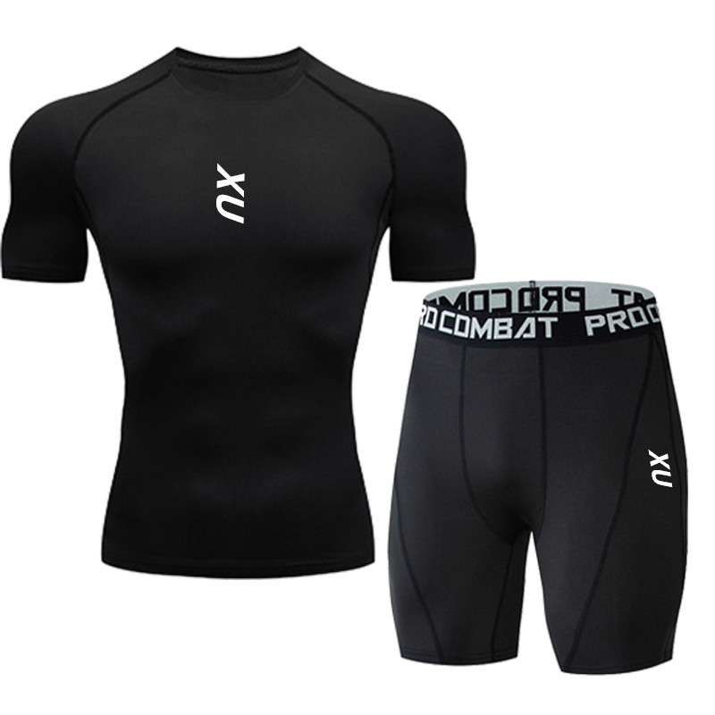 T Shirt Tight Fit - T-shirt de course à manches courtes