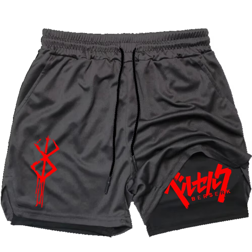 Compression Shorts Athletes - Shorts de compression 2 en 1