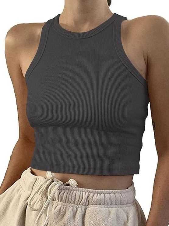 Nouveau style 2026 – Débardeur - Tank Top Ribbed avis et prix