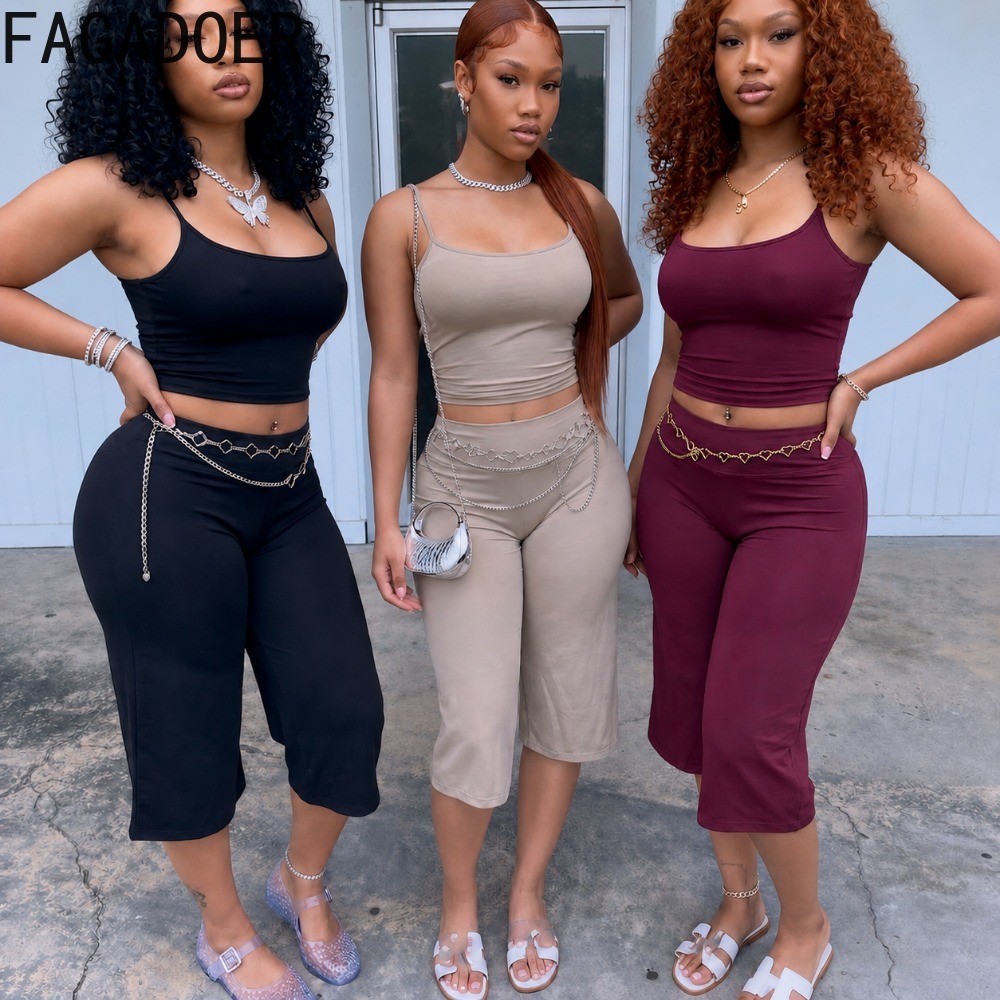 FAGADOER INS Ensemble tendance - Suspender Tank Top avis et prix