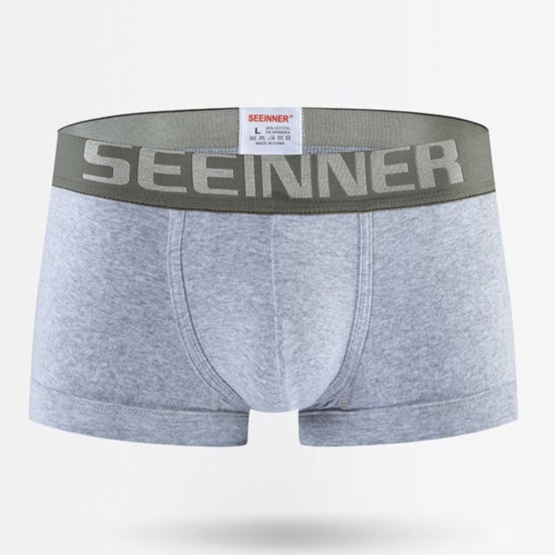 Seeinner Boxer homme coton U p - Boxer Brief Pack Cotton avis et prix