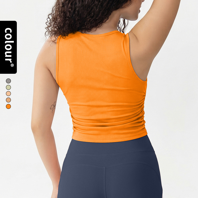 Débardeur de sport côtelé à sé - Tank Top Ribbed avis et prix