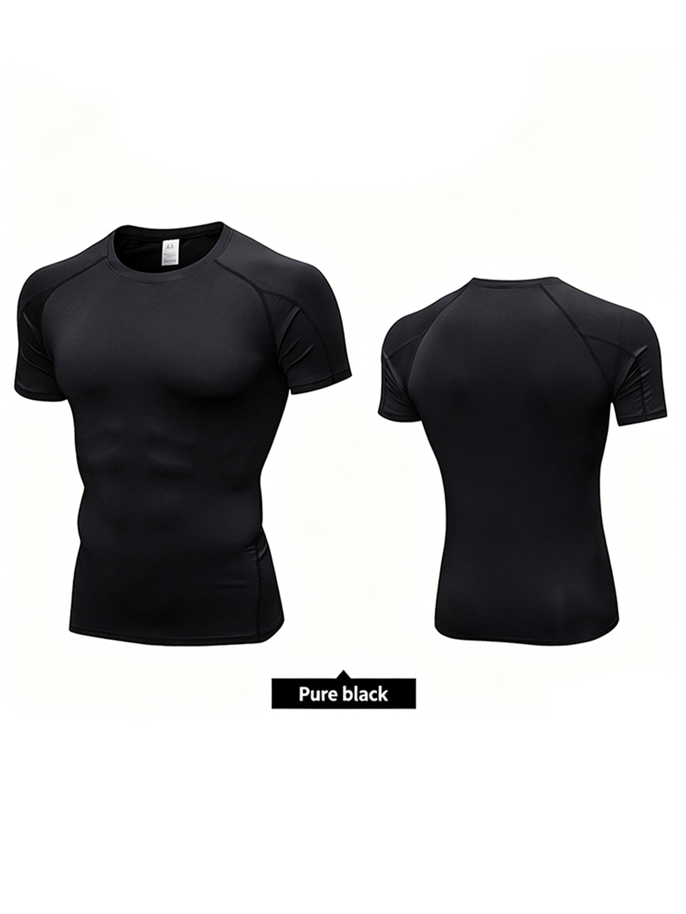 T-shirt de sport à manches cou - T Shirt Tight Fit avis et prix