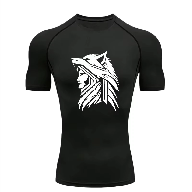 T-shirt de sport pour homme Wo - Compression Shorts Athletes avis et prix